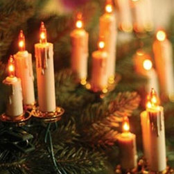 Old World Candle Garland - Holiday Lighting