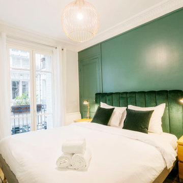 The ultimate comfort in this Parisian bedroom