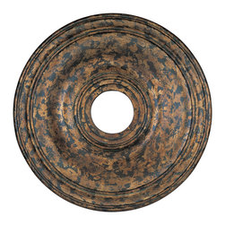 Livex Lighting - Livex Lighting 8219-71 Venetian Golden Bronze Signature Ceiling Medallion - Ceiling Medallions