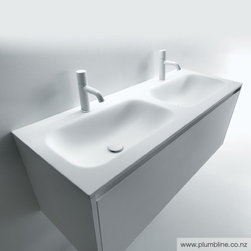 ViaVeneto Fresh 1200 Vanity LH Basin Matt White Cabinet - Bathroom Basins