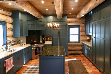 Example of a kitchen design in Denver