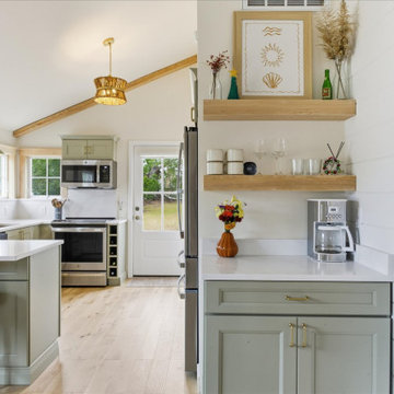 Cottage Kitchen Remodel Southport, NC