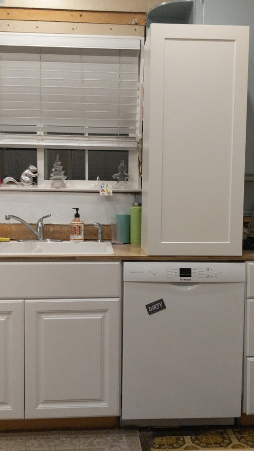 Help! Mismatched kitchen cupboard doors. Can this work?