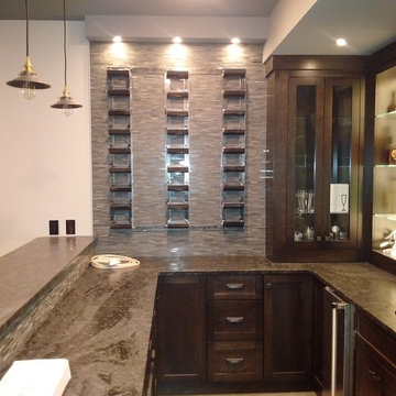 Custom Kitchen and Wet Bar, Calgary AB