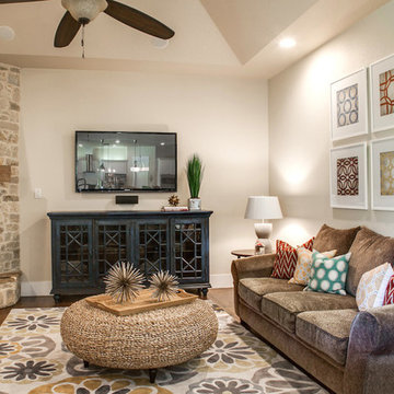 Ponder Transitional Family Room