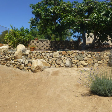 Rock Wall with Stairs