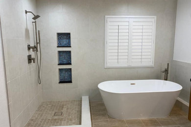 Inspiration for a bathroom remodel in Orange County