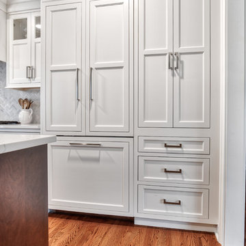 White Inset Starmark Cabinetry