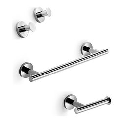 Napie Modern Bathroom Accessory Set - Bathroom Accessory Sets