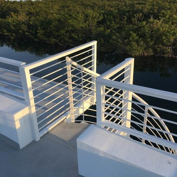 Almn. Spiral Stair Case