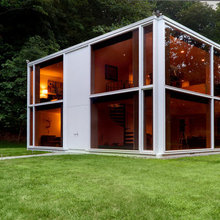 Glass exterior