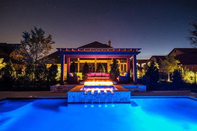 Example of a pool design in Dallas