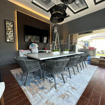 Pool House Interior Design