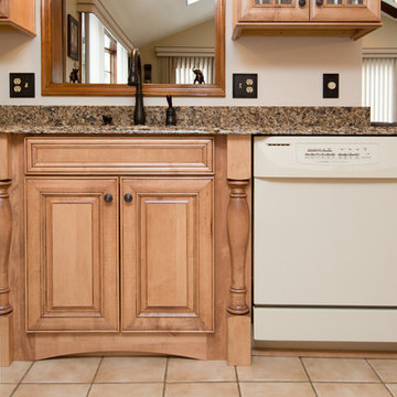 Traditional Open Kitchen