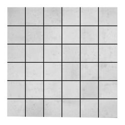 Statuary Crystal Marble Italian White Statuario 2x2 Mosaic Tile Polished - Home Accessories & Decor