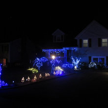 Chanukkah decorating