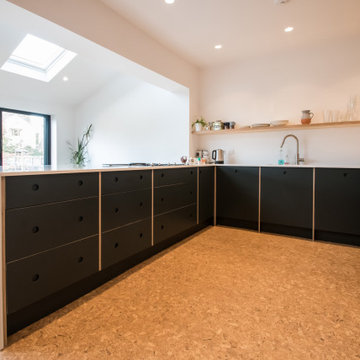 Studio Green Handmade Kitchen by The Autumn Kitchen.