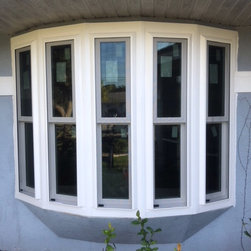 DuraShield V Impact Windows Bay and Bow Windows Installed - Windows