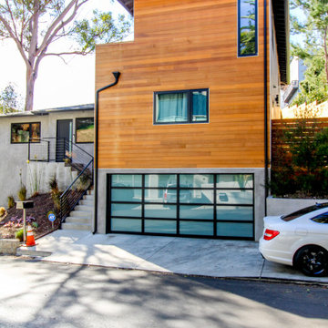 Modern rain gutters -Hollywood
