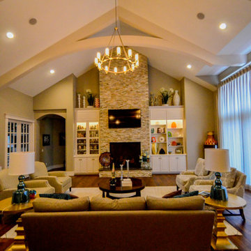 Joplin Transitional Family Room