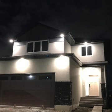 Two storey walkout