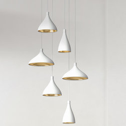Swell 6 Light Chandelier - Chandeliers