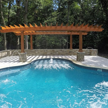 Custom Freeform Vinyl Liner Pool