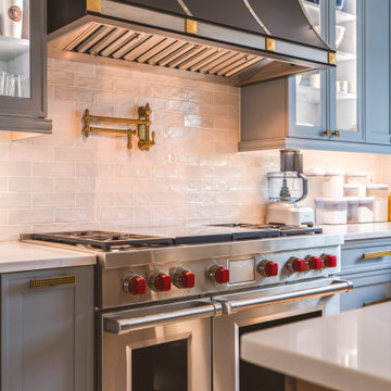 MODERN FRENCH RIVIERA FEEL KITCHEN RENOVATION BY TALHA GURSOY