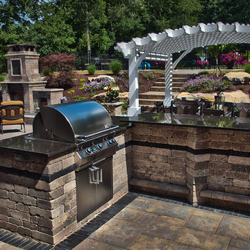 Modern Colonial Outdoor Living Upgrade