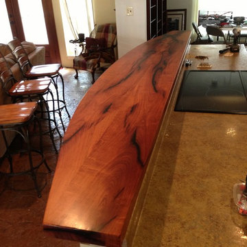 Mesquite counter top