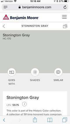 silver chain or Stonington Gray?