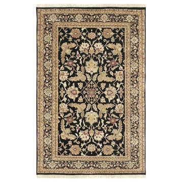 Claysburg Handmade Traditional  Persian 5'6" x 8'6" Area Rug