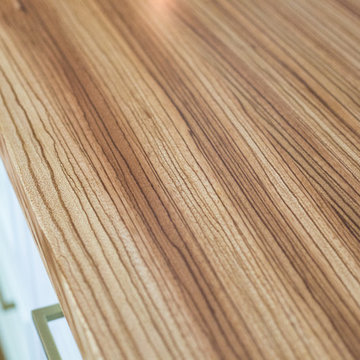 Zebrawood - Transitional - Pastore™ Kitchen Island Top