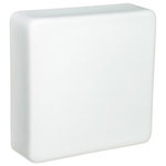 Besa Lighting - Besa Lighting 888407-LED Geo 9 - 9" 7W 1 LED Outdoor Wall Sconce - Geo is a simple, contemporary wall sconce featuring handcrafted Opal glass. Use indoors or out. ADA-Compliant. Our Opal glass is a soft white cased glass that can suit any classic or modern decor. Opal has a very tranquil glow that is pleasing in appearance. The smooth satin finish on the clear outer layer is a result of an extensive etching process. This blown glass is handcrafted by a skilled artisan, utilizing century-old techniques passed down from generation to generation.  Mounting Direction: Horizontal/Vertical  Dimable: TRUE  Color Temperature:   Lumens: 500  CRI: +  Rated Life: 0 HoursGeo 9 9" 7W 1 LED Outdoor Wall Sconce Opal Matte *UL: Suitable for wet locations*Energy Star Qualified: n/a  *ADA Certified: YES *Number of Lights: Lamp: 1-*Wattage:7w LED bulb(s) *Bulb Included:Yes *Bulb Type:LED *Finish Type:Opal Matte
