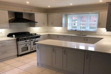 Photo of a modern kitchen in Cheshire.