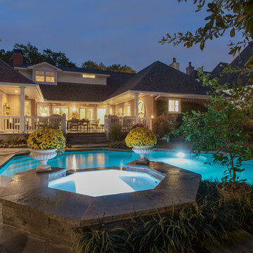Enduring Springs - Pool Landscape and Design - Dallas, TX