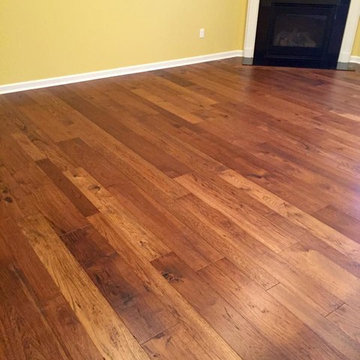 New Build Featuring Hardwood Floors Hallmark Floors Monterey Puebla in Hickory