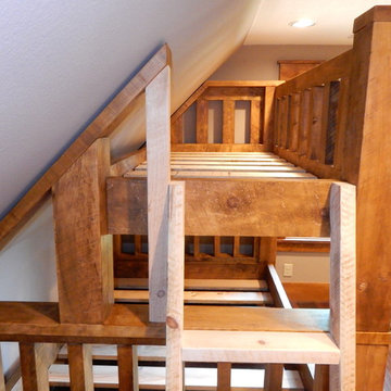Custom heavy duty timber bunk beds