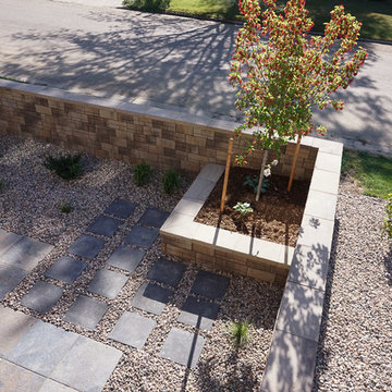 Urban Street Side Courtyard