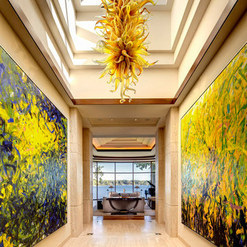 Lakeside Home Integrated with Luxury Technology