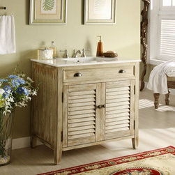 Distressed Bathroom Vanities - Bathroom Vanities And Sink Consoles