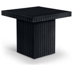Meridian Furniture - Spencer Oak Veneer Coffee Table, Black, 18" H, 1 Piece - Indulge in the allure of the Black Oak Veneer Spencer Coffee Table by Meridian Furniture. Its captivating design and luxurious Black Oak Veneer elevate any space with effortless elegance. Crafted with precision and durability in mind, this stunning piece becomes the focal point of gatherings, fostering moments of connection and warmth. Embrace sophistication and style with the Spencer Coffee Table, a testament to exquisite taste and timeless beauty.