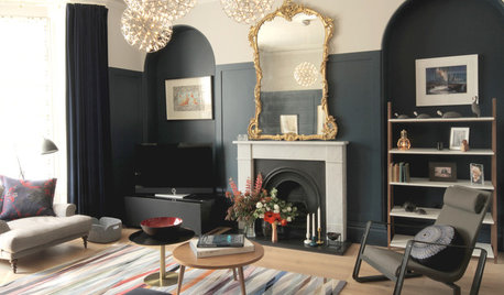 Houzz Tour: A Luxe Modern Makeover for a Period Scottish Flat