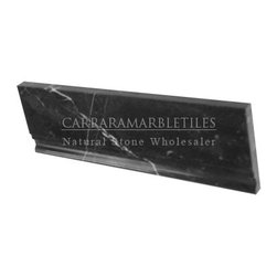 Nero Marquina Black Marble 5/8" Baseboard Molding Polished - Products
