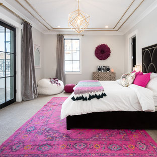 Pink And Black Bedroom Ideas And Photos Houzz