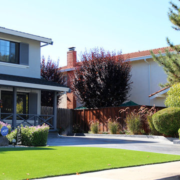 Artificial grass installation in Pleasanton, CA 2