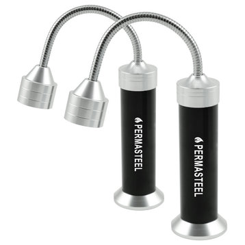 Permasteel LED Grill Lights, 2-Pack in Black
