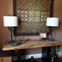 Hanging fabric
