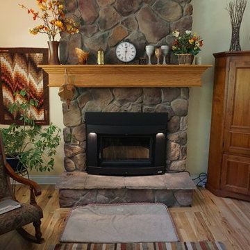 Wood Fireplace Insert - Peninsula
