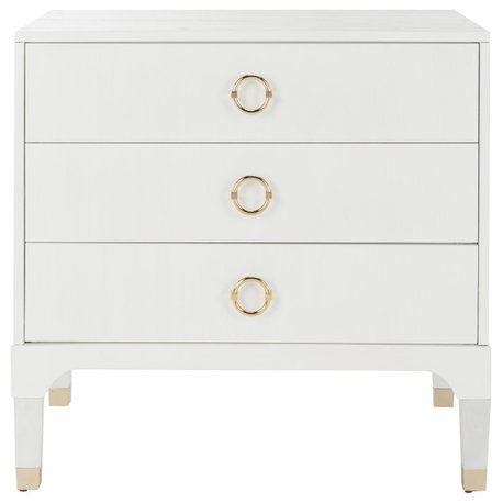 Safavieh Lorna Night Stand, White